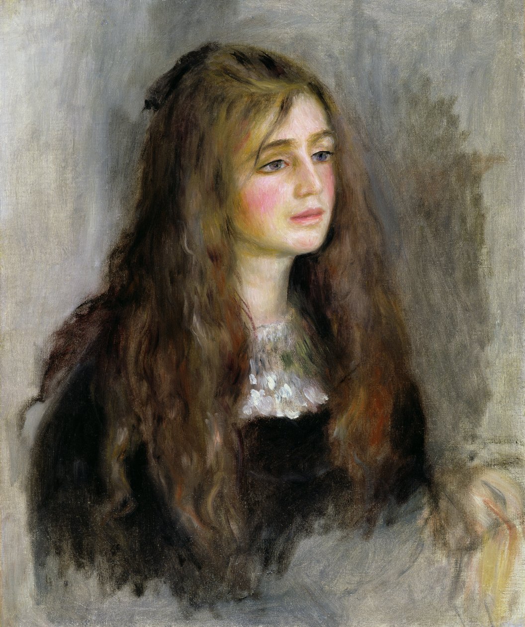 Portret Julii Manet (1878-1966) 1894 autorstwa Pierre Auguste Renoir