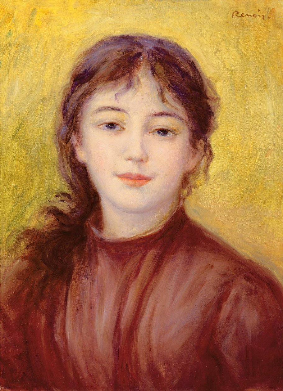 Portret kobiety, 1879 autorstwa Pierre Auguste Renoir