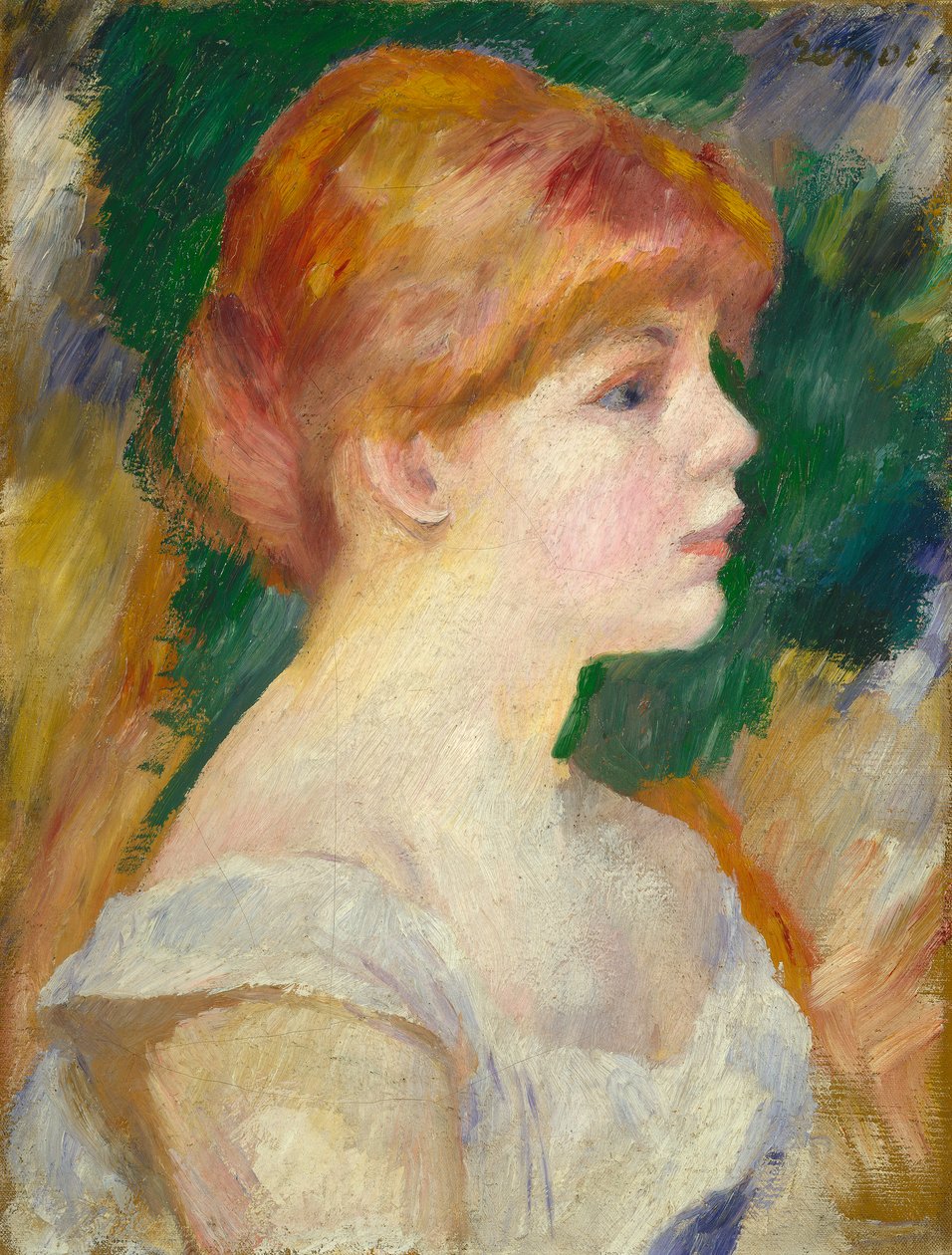 Suzanne Valadon, ok. 1885 r. autorstwa Pierre Auguste Renoir