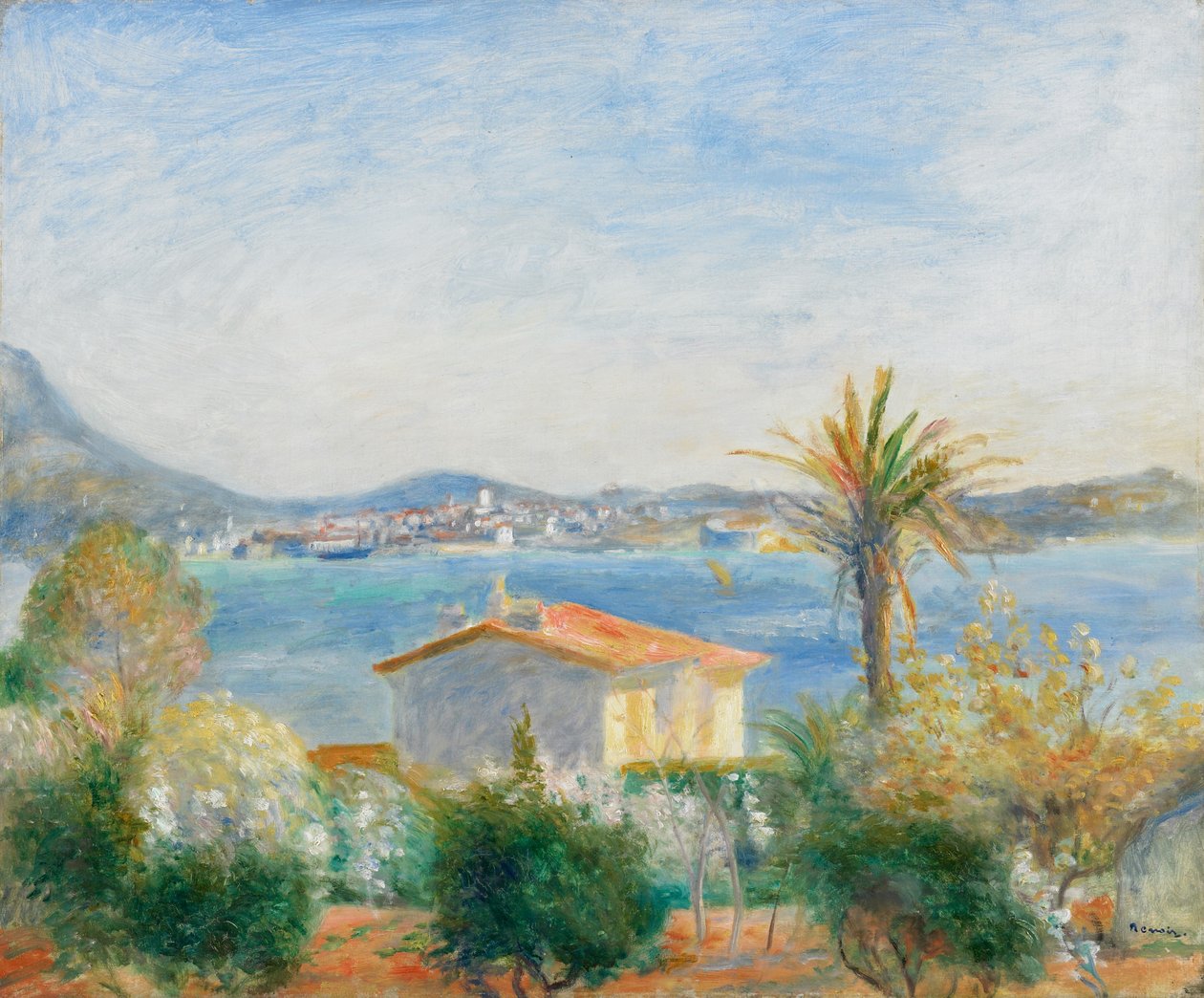 Tamaris, Francja, ok.1885 autorstwa Pierre Auguste Renoir