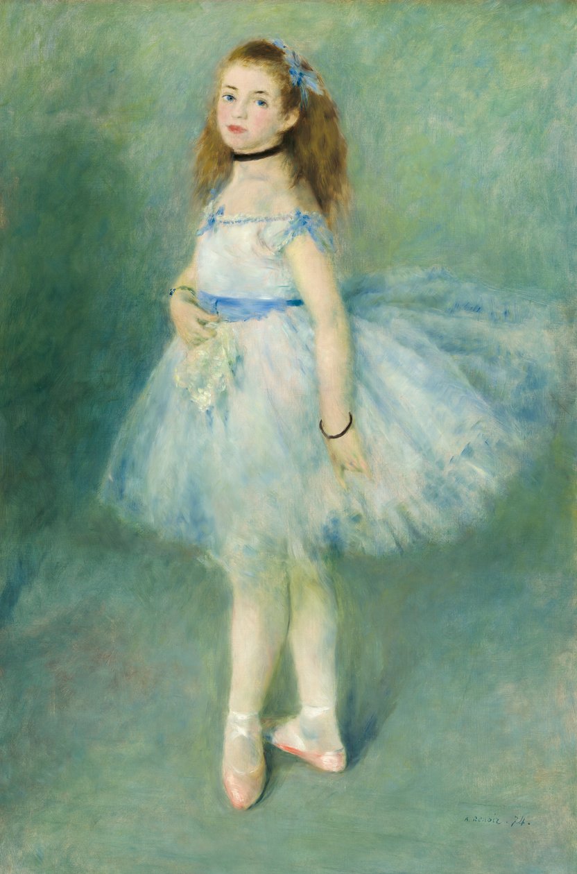 Tancerz, 1874 autorstwa Pierre Auguste Renoir