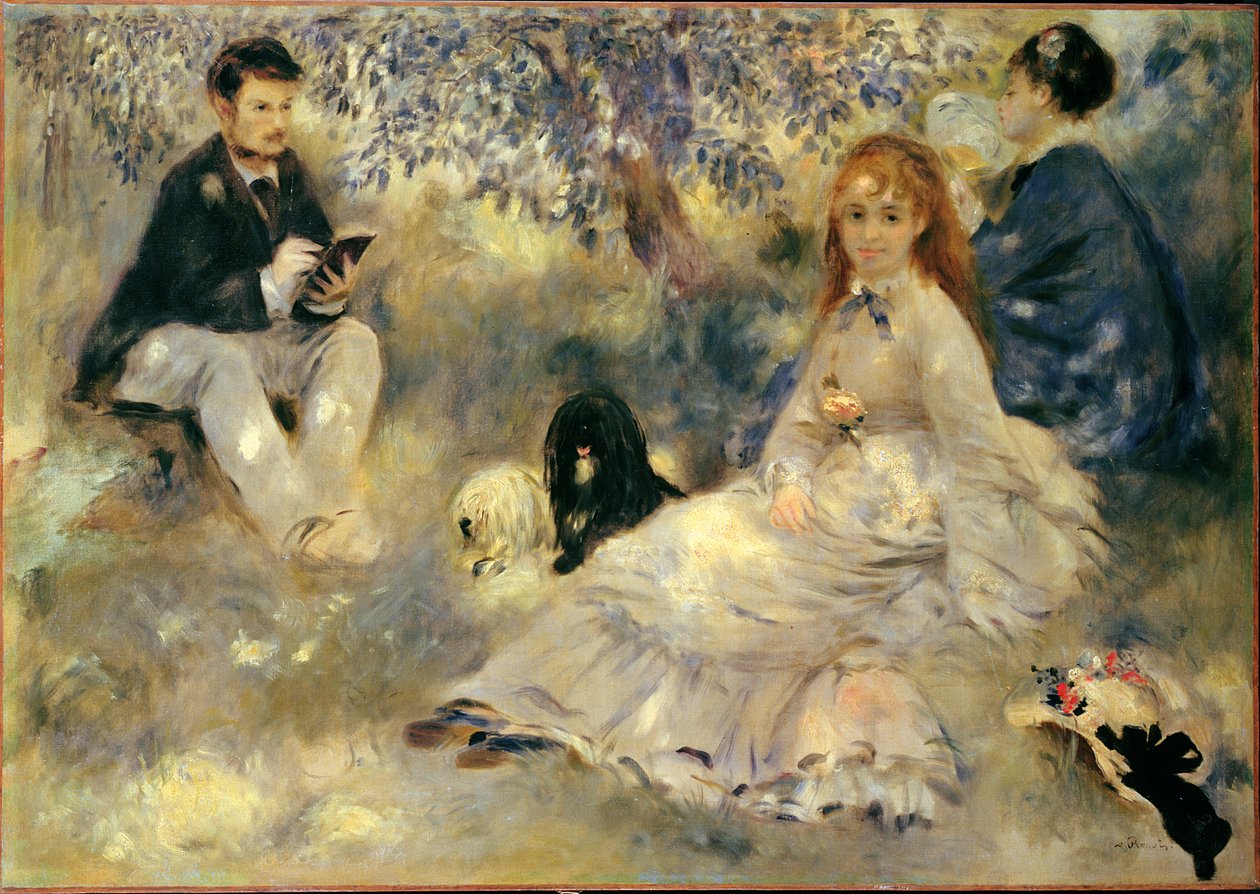 Rodzina Henriotów, ok. 1871 r. autorstwa Pierre Auguste Renoir