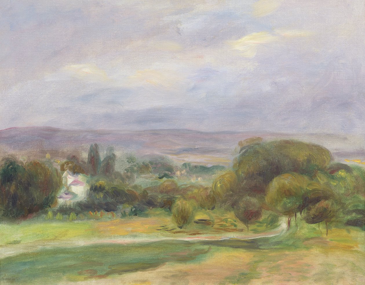 The Path, 1895 autorstwa Pierre Auguste Renoir
