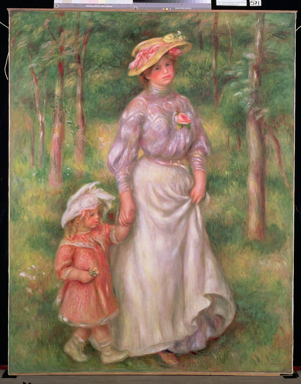 Promenada, ok. 1906 autorstwa Pierre Auguste Renoir