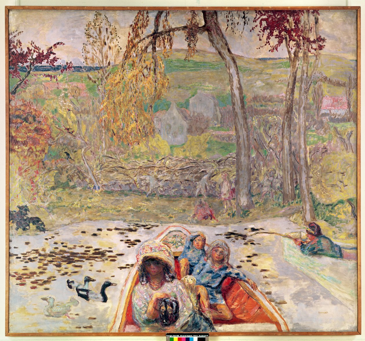 W łodzi, ok. 1907 autorstwa Pierre Bonnard
