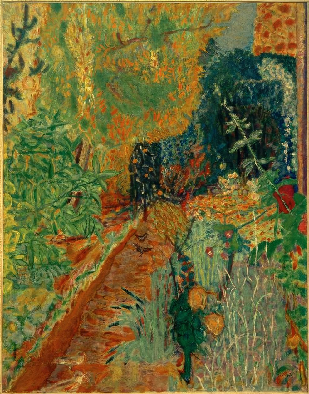 Ogród autorstwa Pierre Bonnard