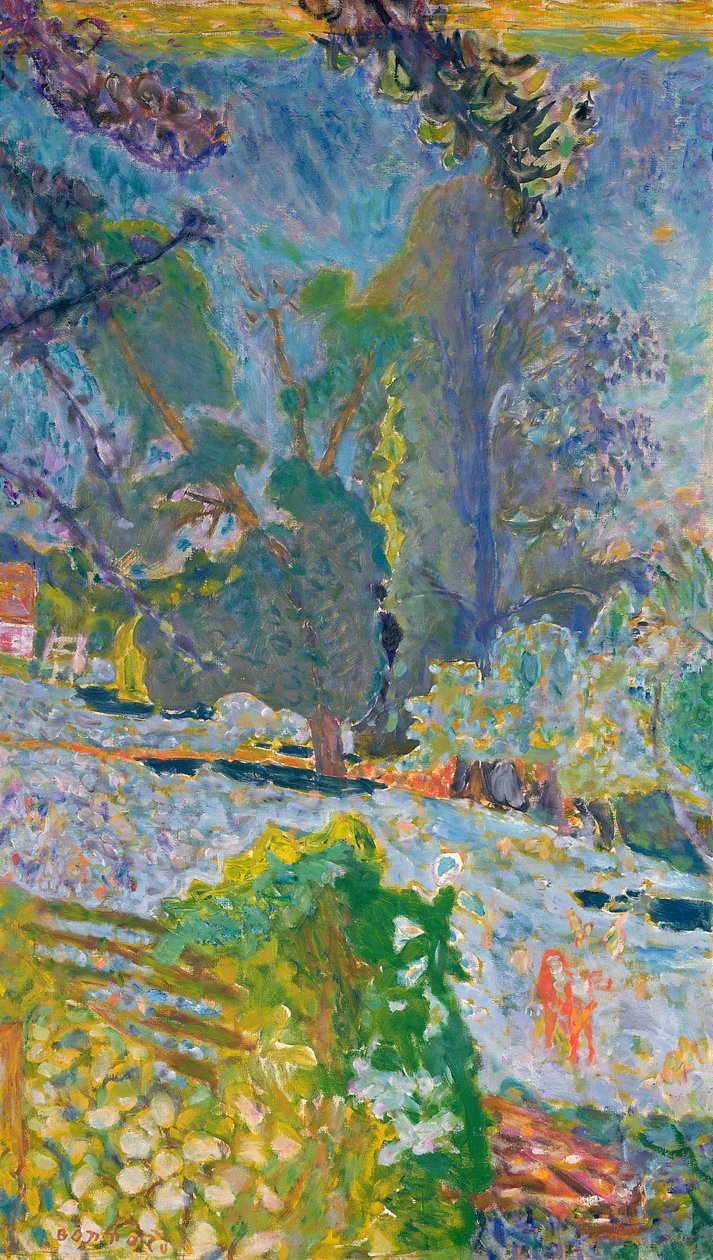 Krajobraz Normandii, 1920 autorstwa Pierre Bonnard