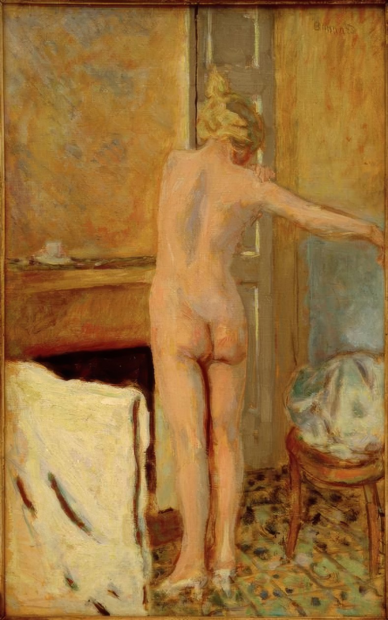 Stojący nago widziany od tyłu | Pierre Bonnard