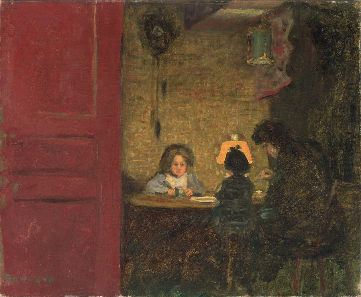 Kolacja dla lalek, ok. 1903 r. autorstwa Pierre Bonnard