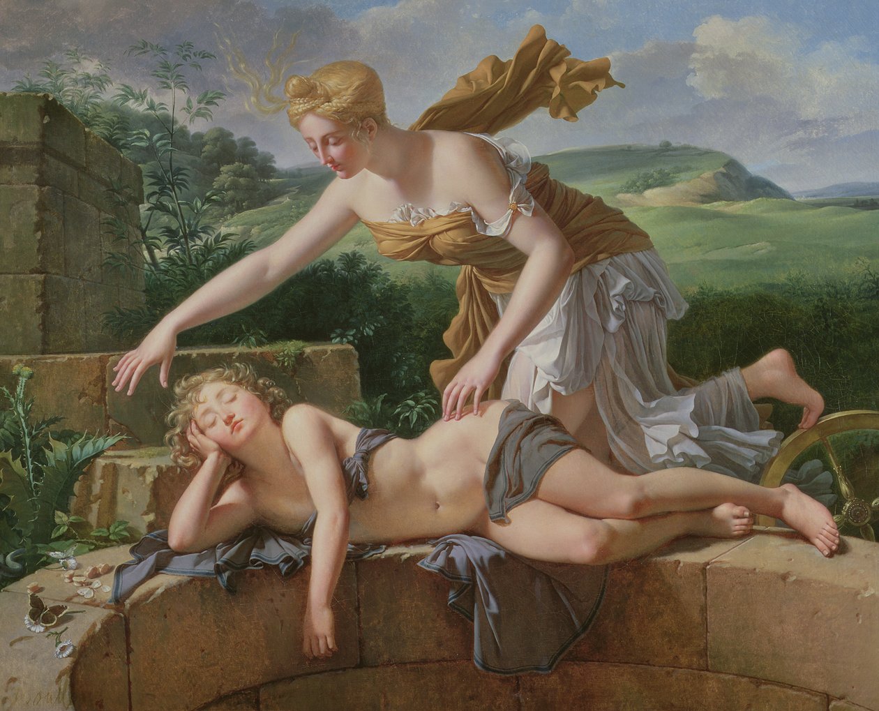 Dziecko fortuny, 1801 autorstwa Pierre Bouillon