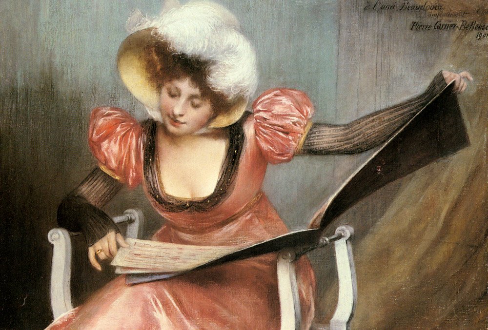 Nieznany obraz autorstwa Pierre Carrier Belleuse