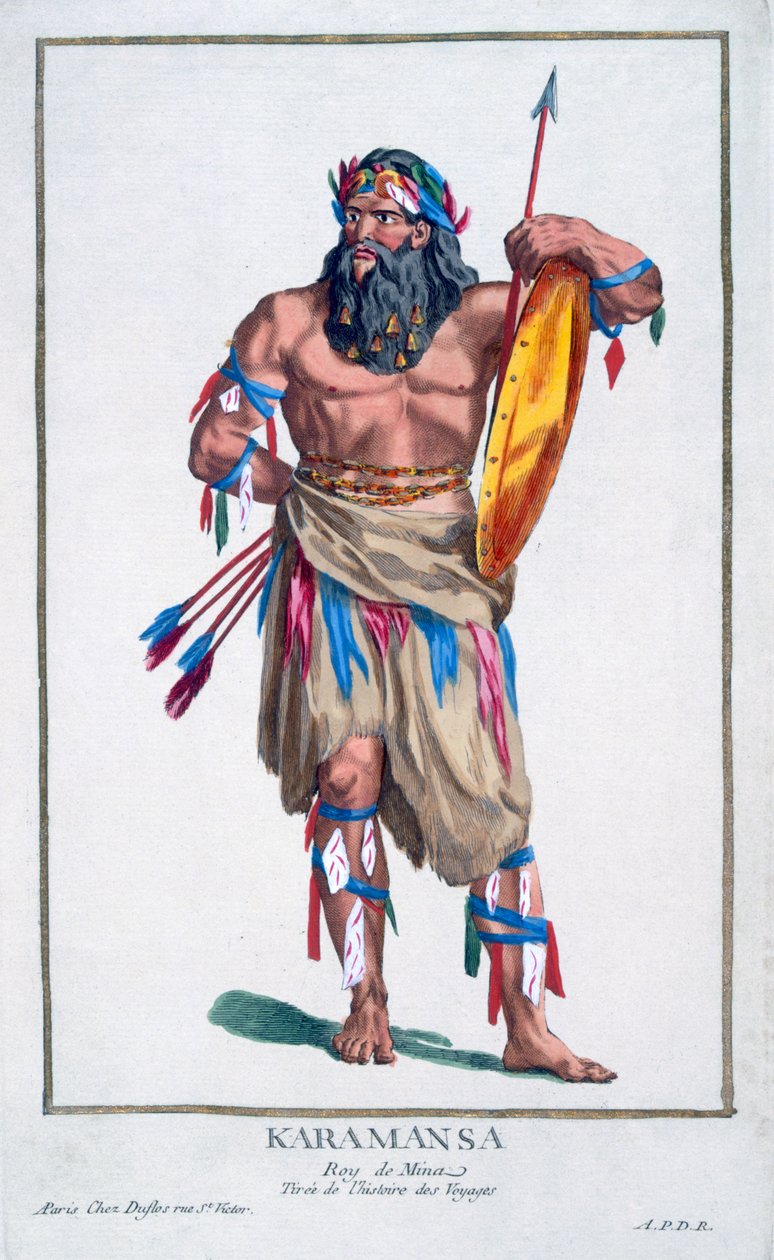 Karamansa, ok. 1780 r. autorstwa Pierre Duflos