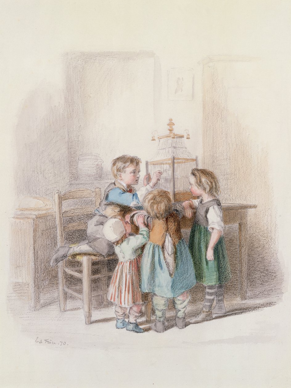 Nowy Zwierzak, 1870 autorstwa Pierre Edouard Frere