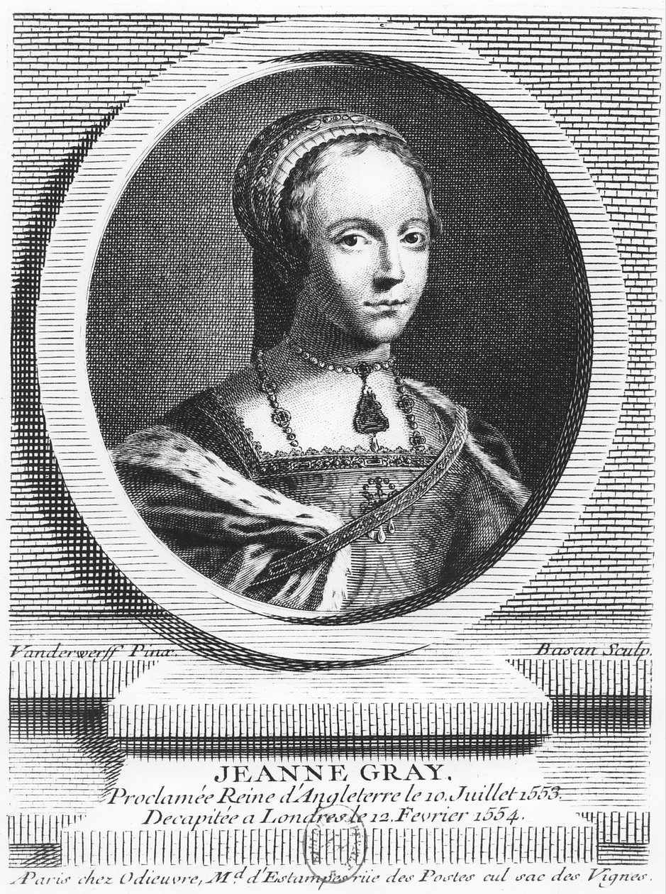 Lady Jane Grey autorstwa Pierre François Basan