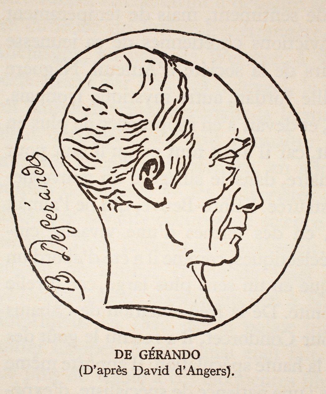 De Gerando autorstwa Pierre Jean David d