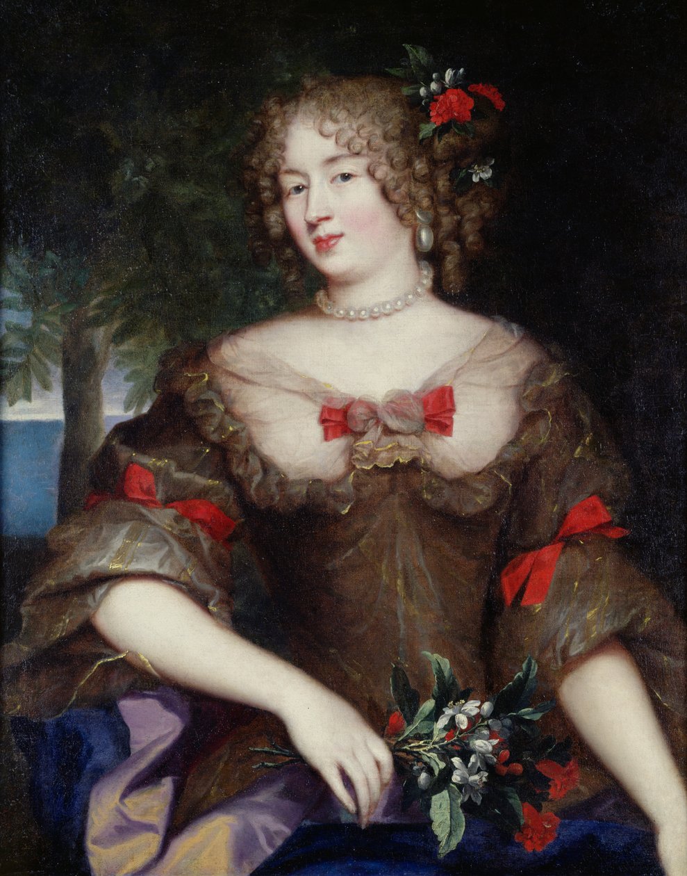 Franciszka de Sevigne (1646-1705) hrabina Grignan autorstwa Pierre Mignard