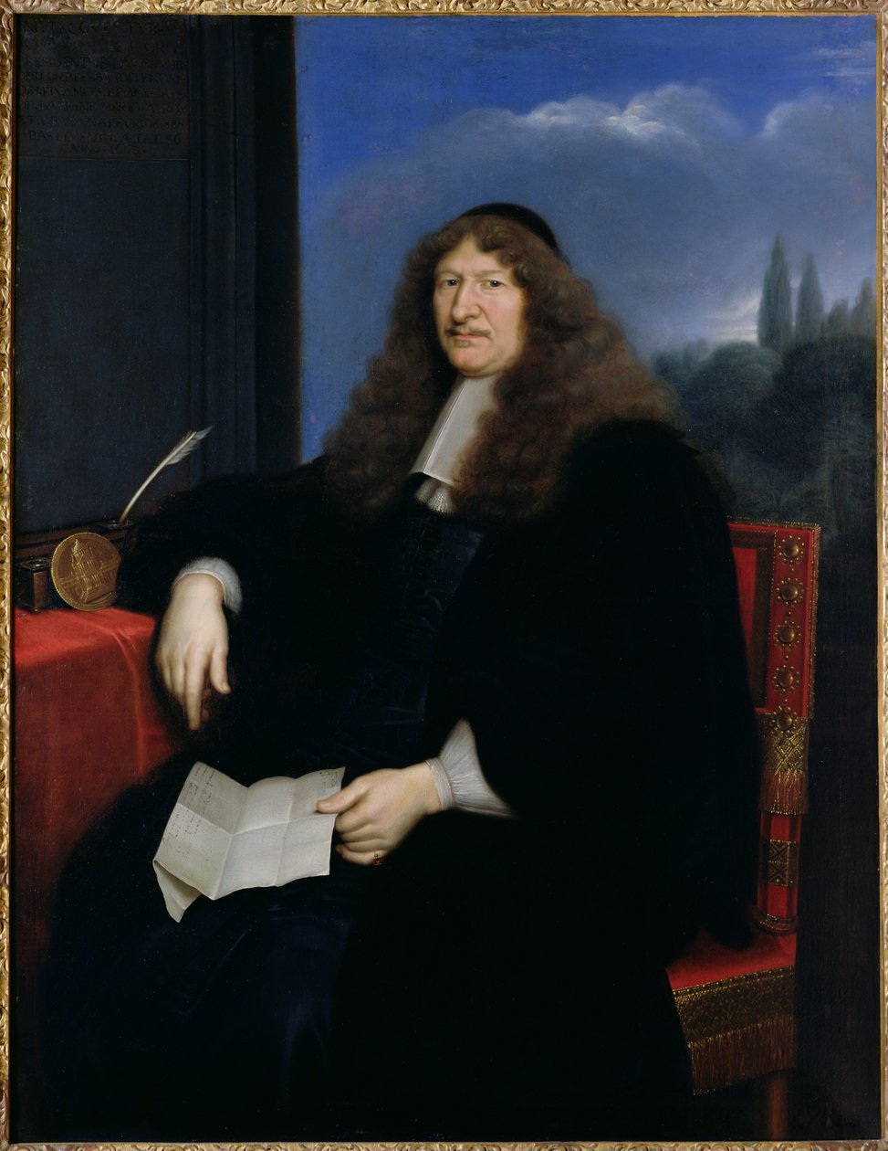 Jacques Tubeuf (1606-70) Prezes Izby Zwycięstwa autorstwa Pierre Mignard