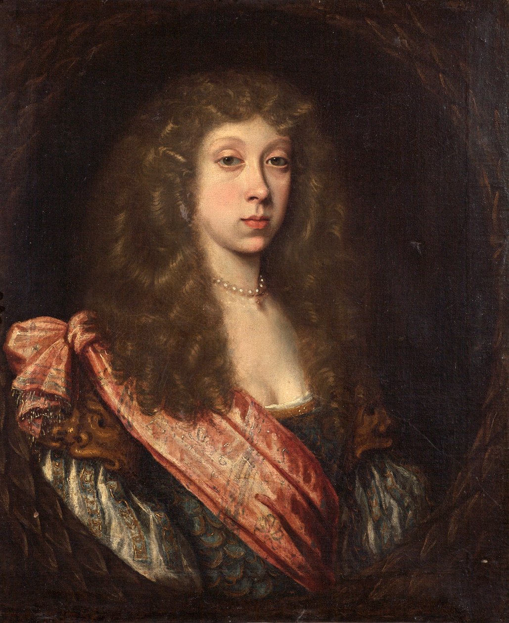 Nieznana dama w stroju maskowym, ok. 1670 autorstwa Pierre Mignard