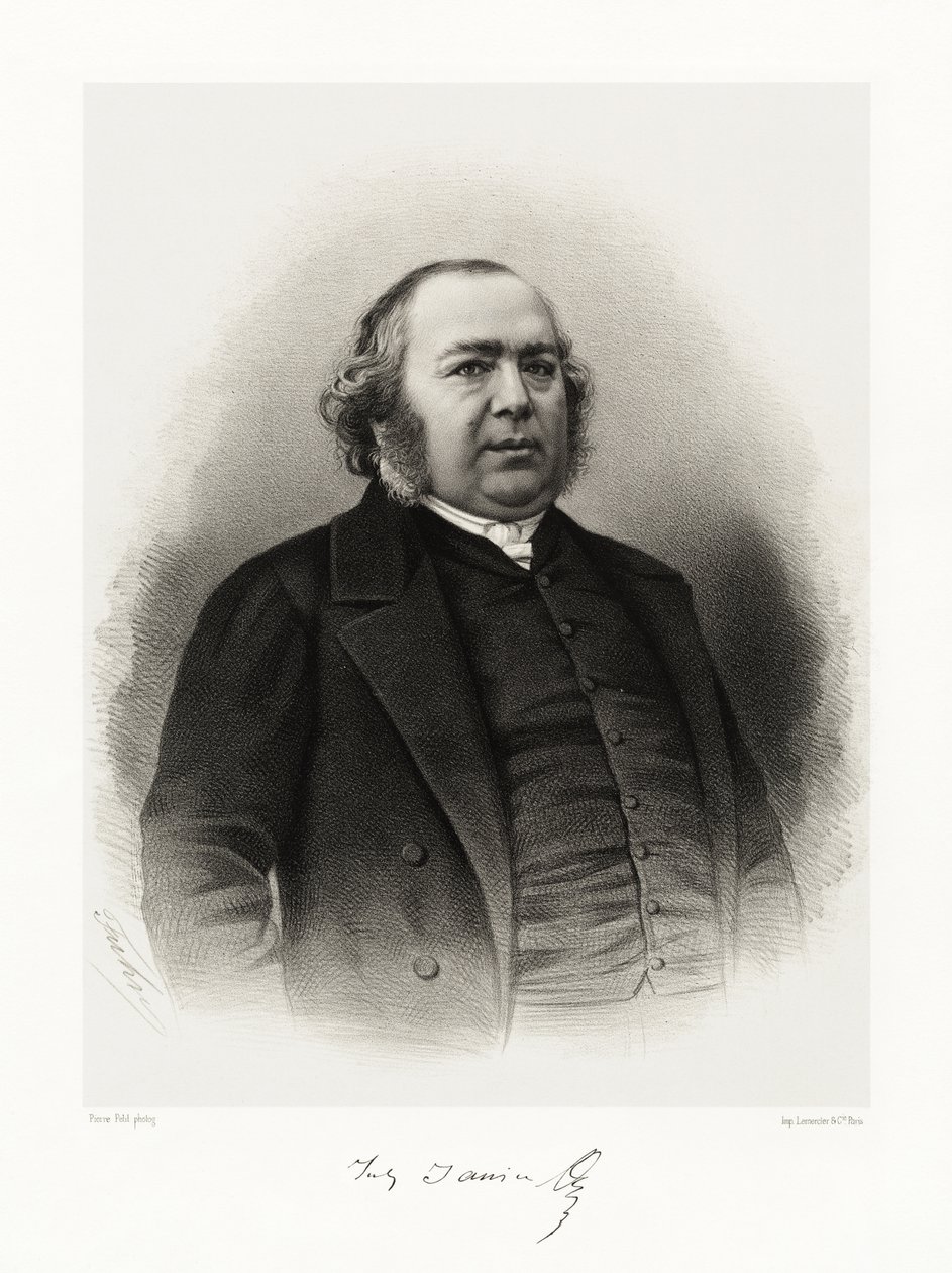 Jules Janin, 1865-66 autorstwa Pierre Petit