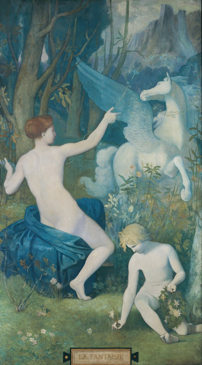 Fantazja autorstwa Pierre Puvis de Chavannes