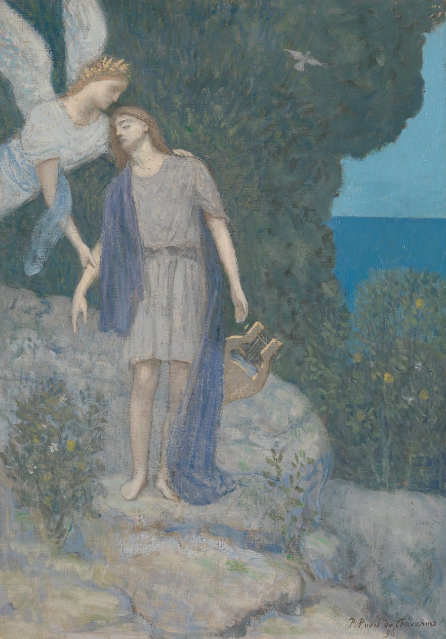 Poeta autorstwa Pierre Puvis de Chavannes