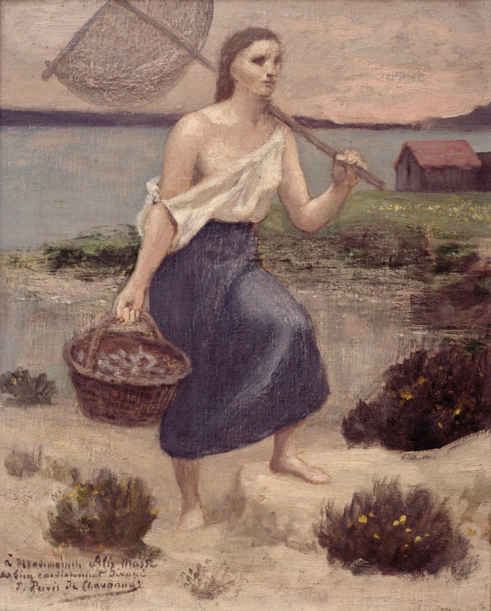 Rybka autorstwa Pierre Puvis de Chavannes