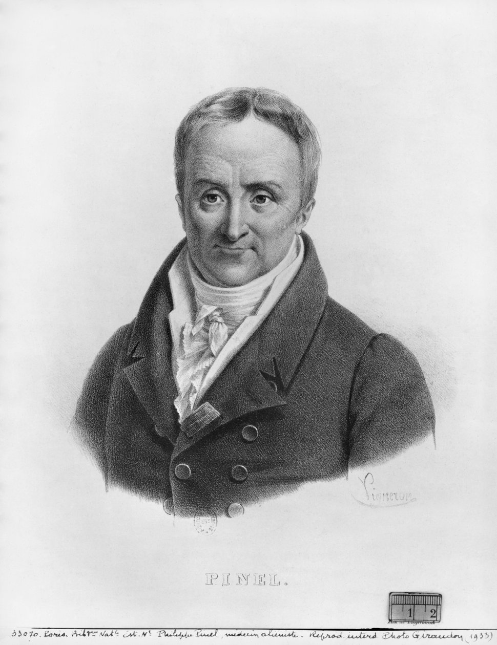 Philippe Pinel autorstwa Pierre Roch Vigneron