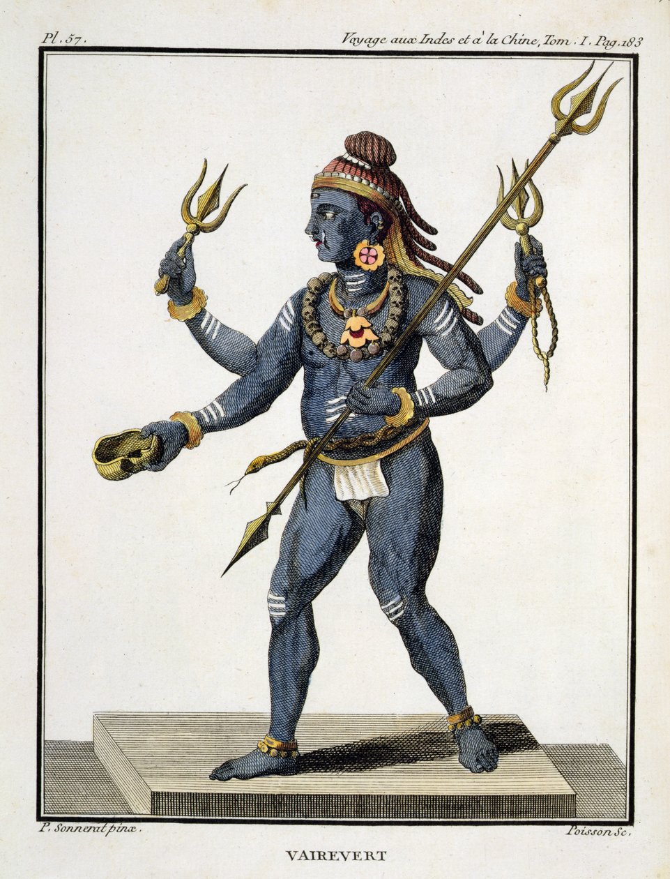 Vairevert, z „Voyage aux Indes et a la Chine” Pierre