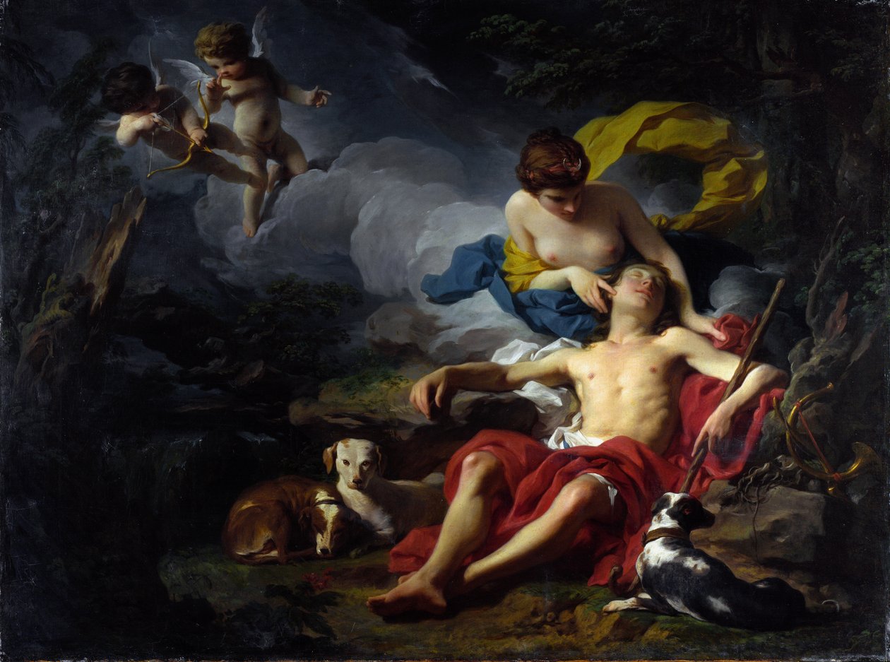 Diana i Endymion autorstwa Pierre Subleyras