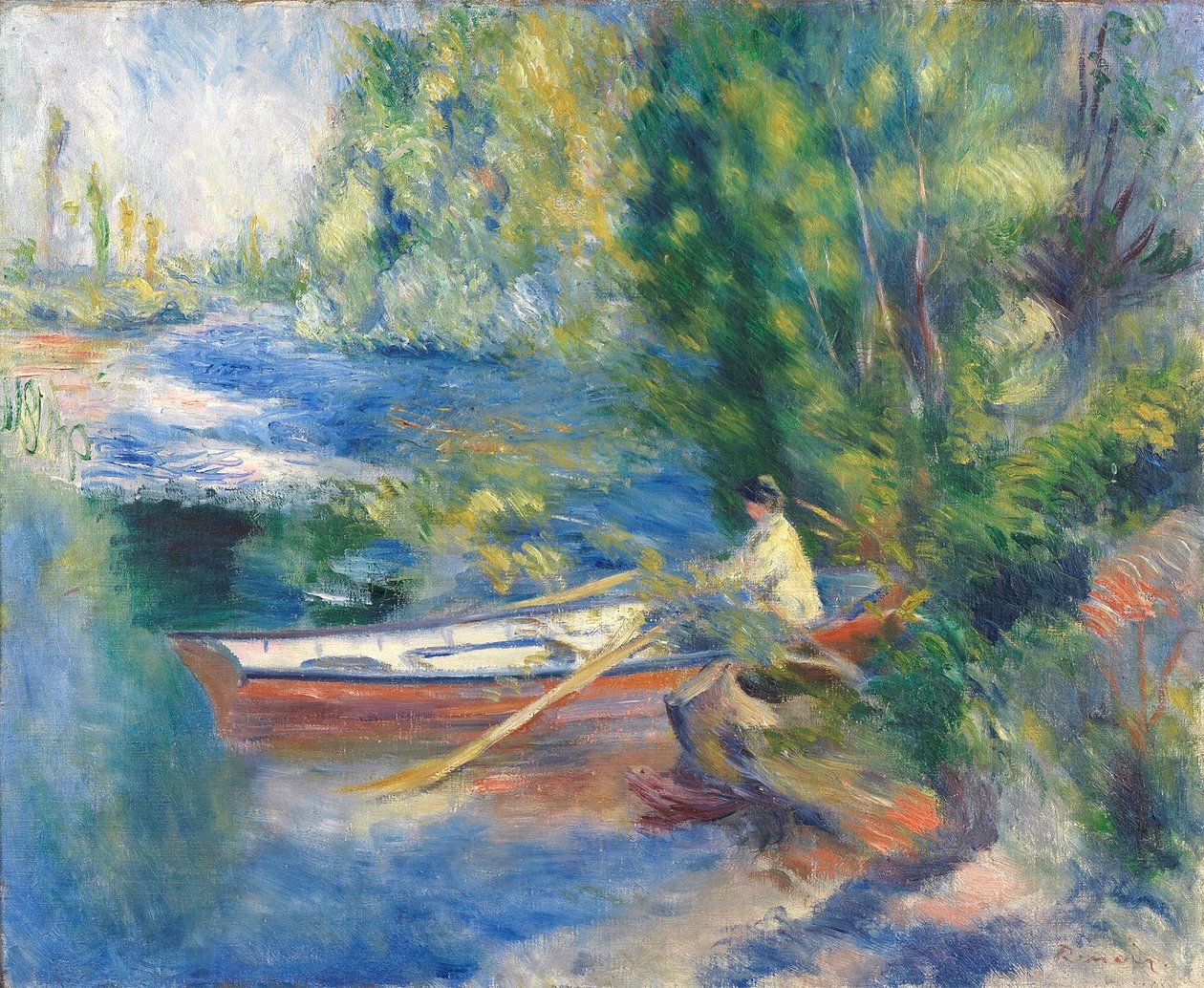 Na skraju Eaun autorstwa Pierre Auguste Renoir