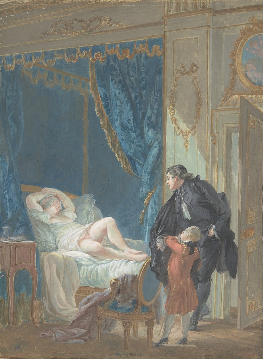 Le Matin Rano ,. autorstwa Pierre Antoine Baudouin