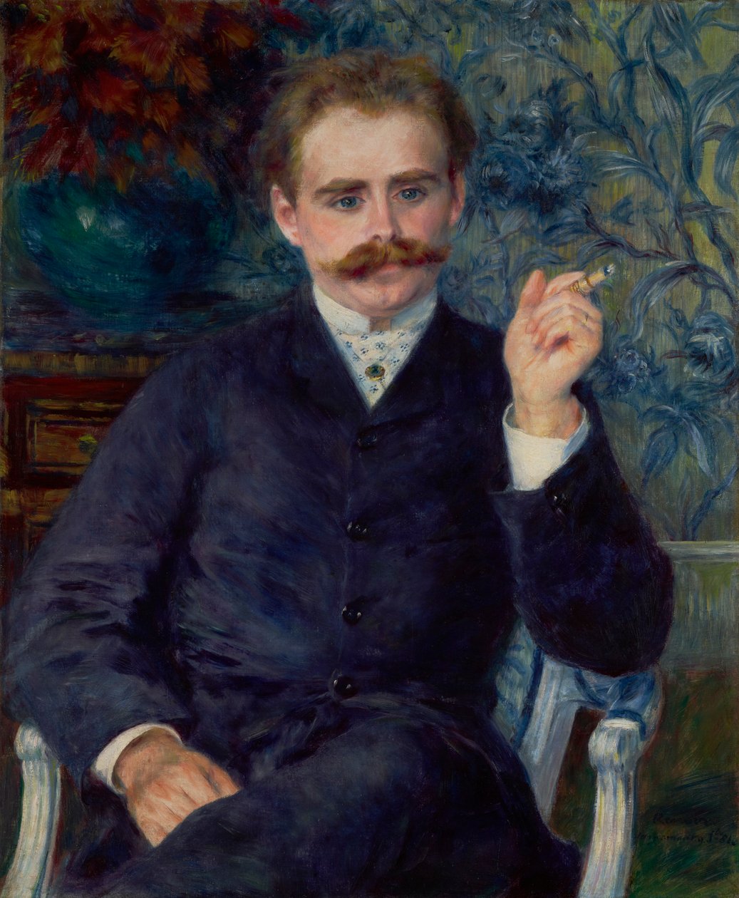 Albert Cahen dAnvers, 1881 r. autorstwa Pierre Auguste Renoir