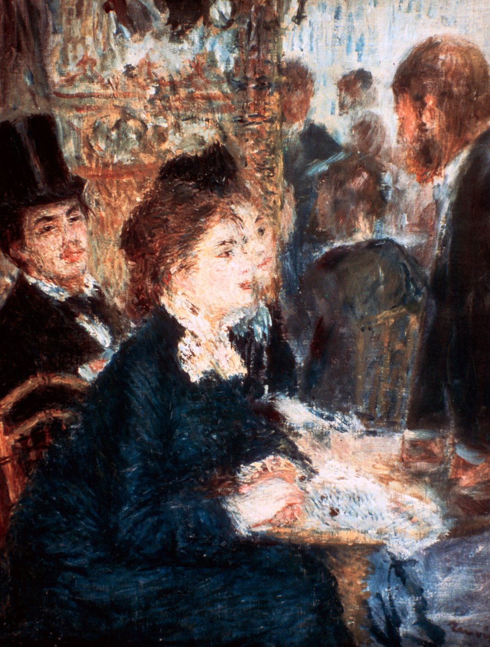 W kawiarni, ok. 1877 r. autorstwa Pierre Auguste Renoir