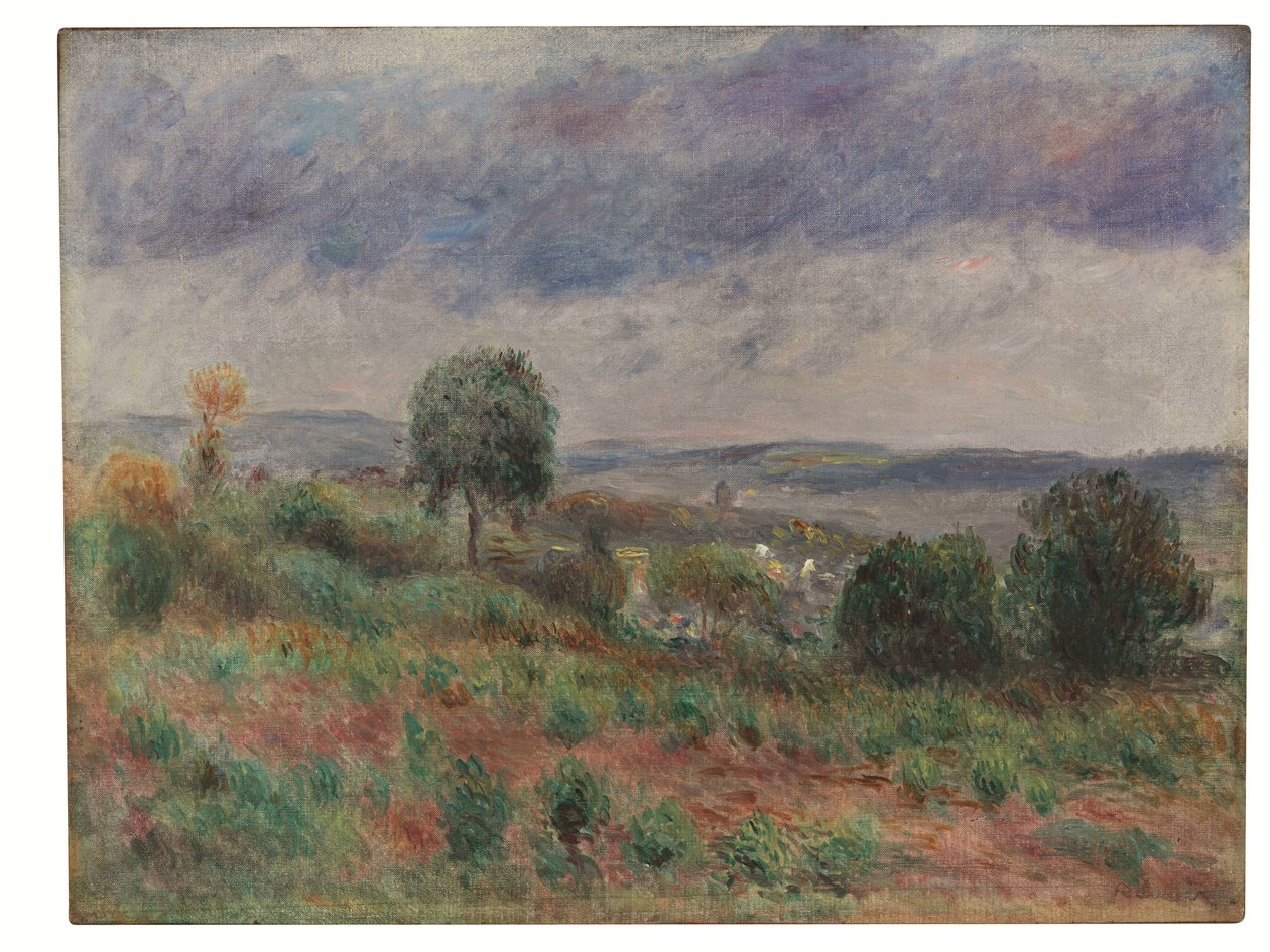 Auvers-sur-Oise, ok. 1901 (olej na płótnie) autorstwa Pierre Auguste Renoir