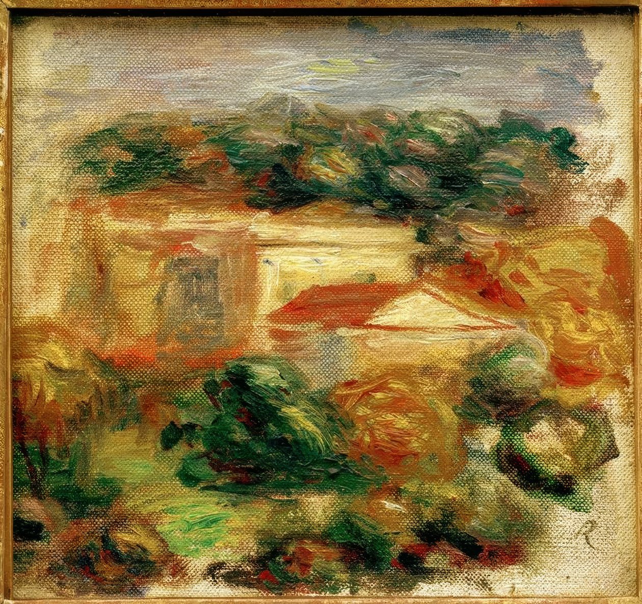 Portret biustu autorstwa Pierre Auguste Renoir