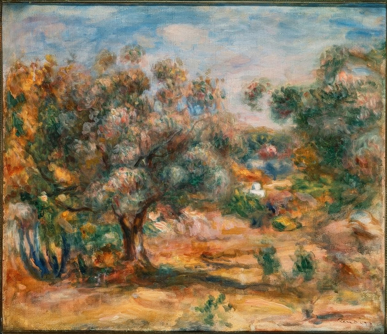 Cagnes autorstwa Pierre Auguste Renoir