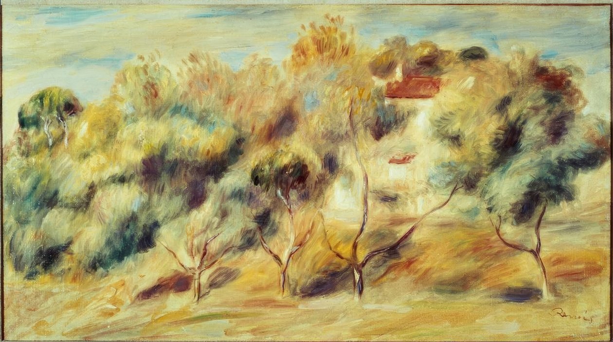 Cagnes autorstwa Pierre Auguste Renoir