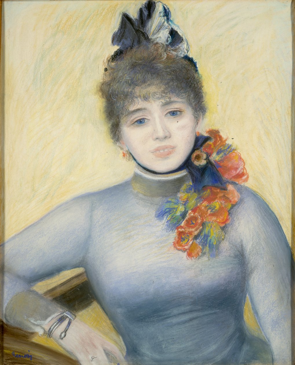 Caroline Rémy Severine, ok. 1930 r. 1885. autorstwa Pierre Auguste Renoir