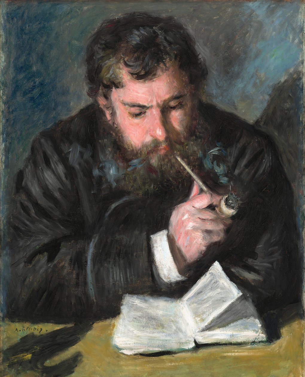 Claude Monet, 1872. autorstwa Pierre Auguste Renoir