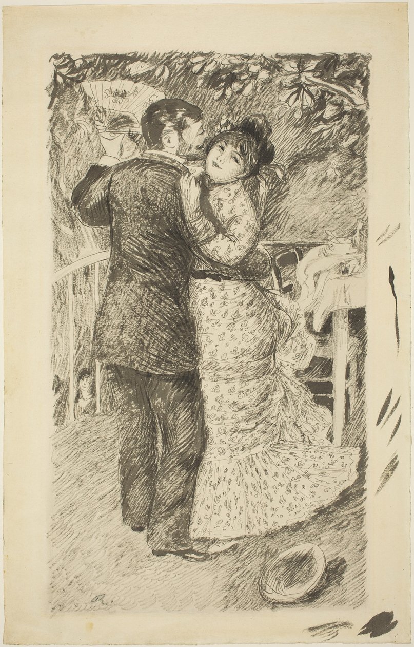 Taniec na wsi, 1883. autorstwa Pierre Auguste Renoir