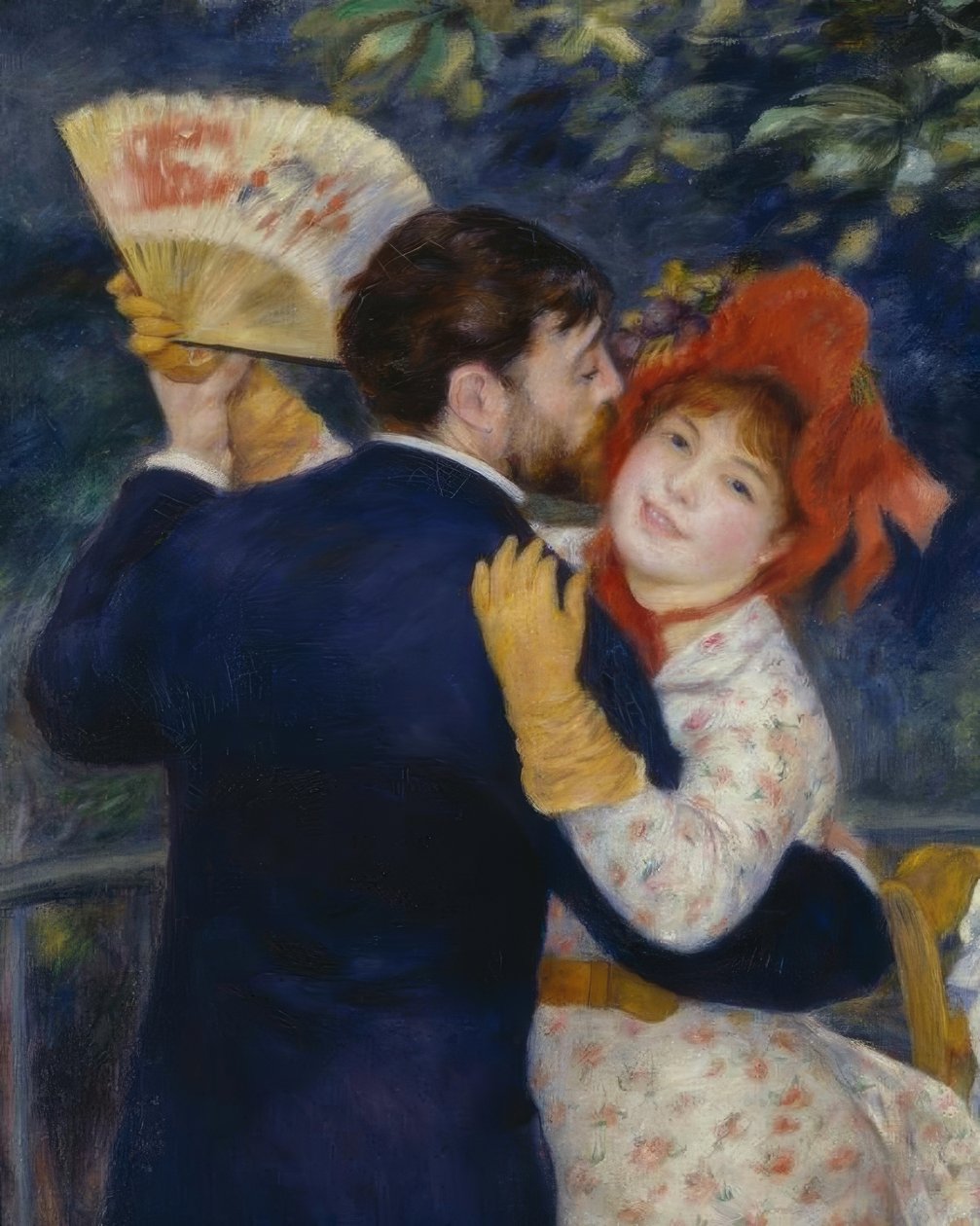Taniec na wsi autorstwa Pierre Auguste Renoir
