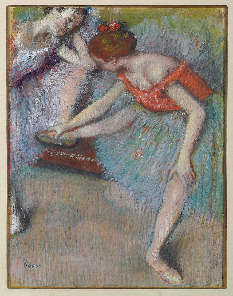 Tancerze, ok. 1896 (pastel na papierze) autorstwa Pierre Auguste Renoir