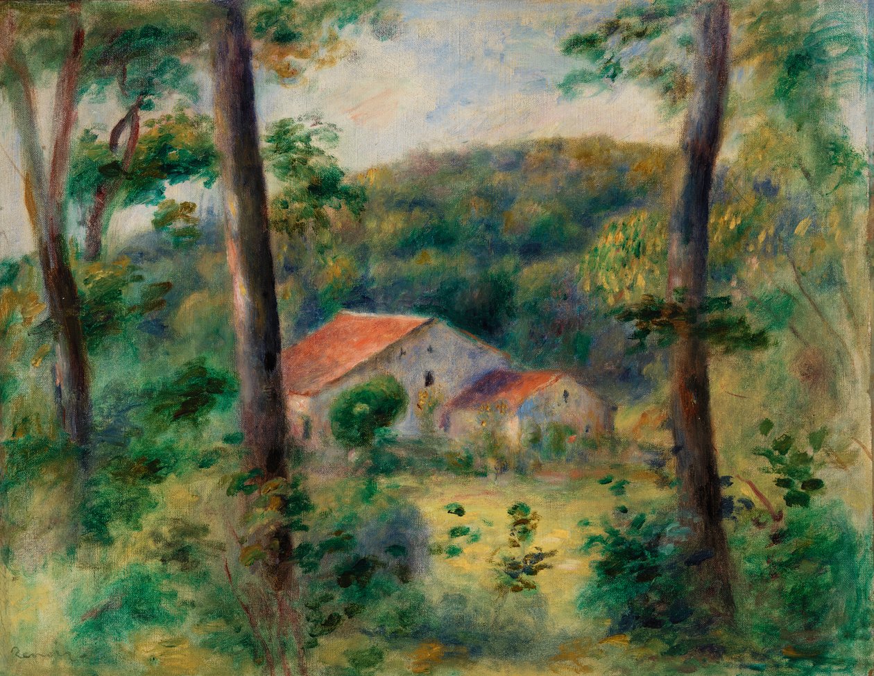 Okolice Briey autorstwa Pierre Auguste Renoir
