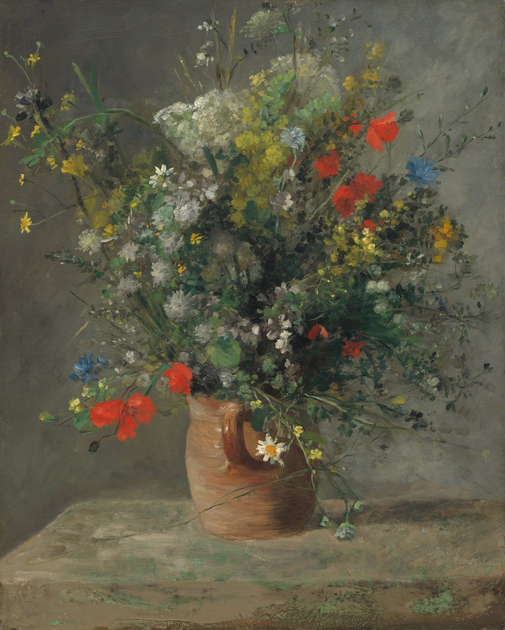 Kwiaty w wazonie, ok. 1866. autorstwa Pierre Auguste Renoir