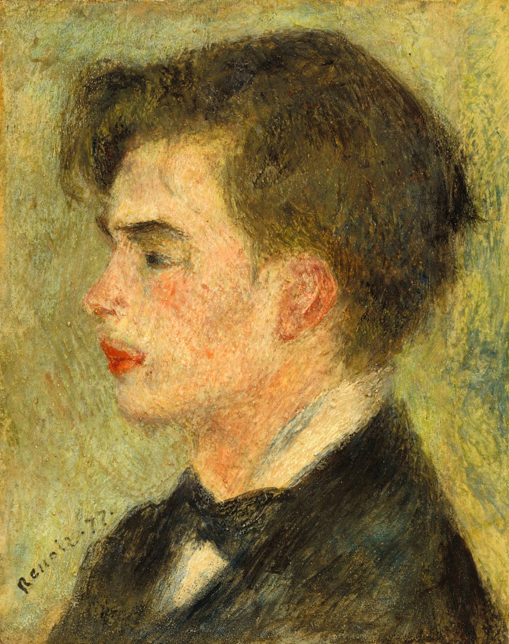 Georges Riviere, 1877. autorstwa Pierre Auguste Renoir