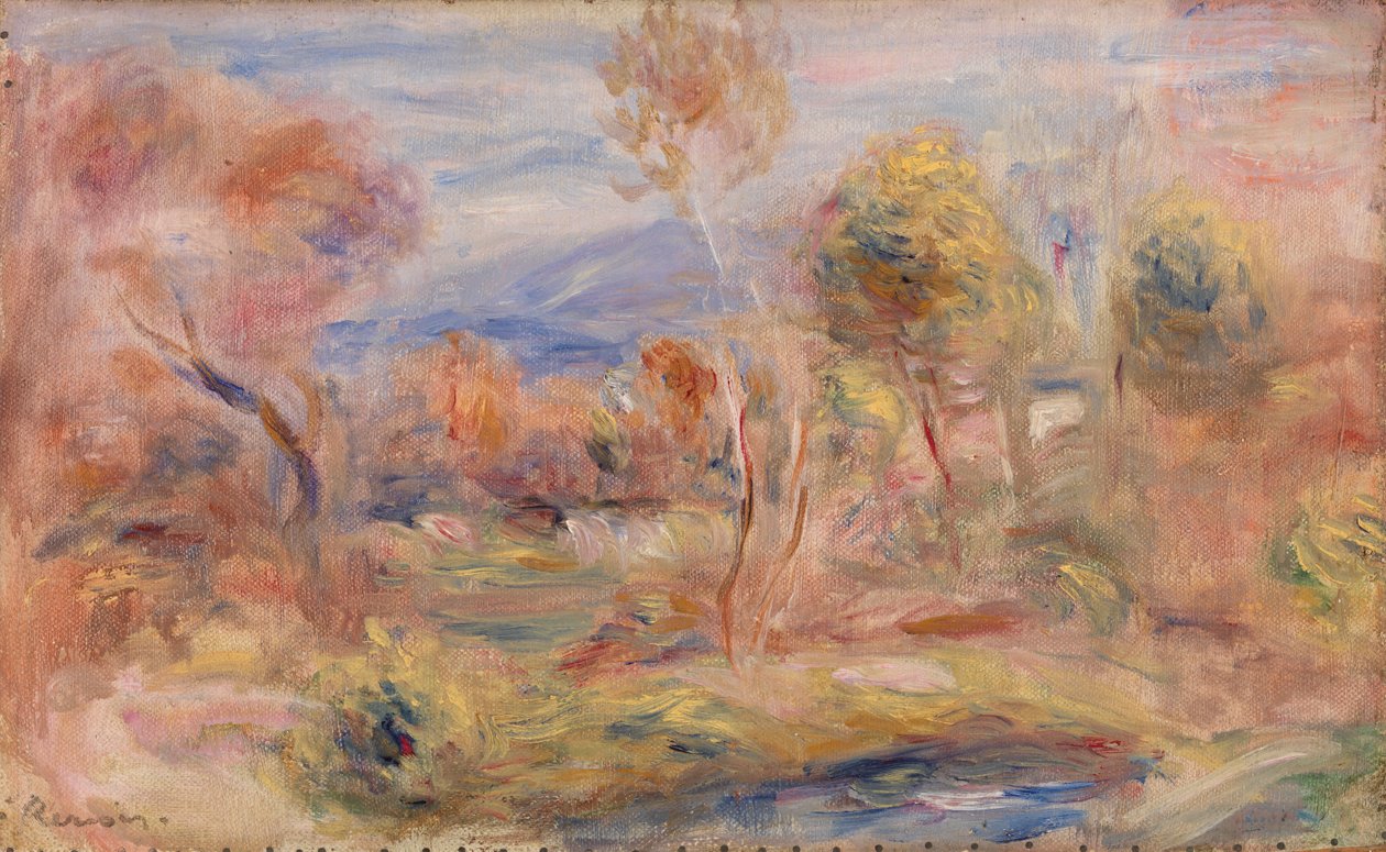 Polana (Czyszczenie) autorstwa Pierre Auguste Renoir