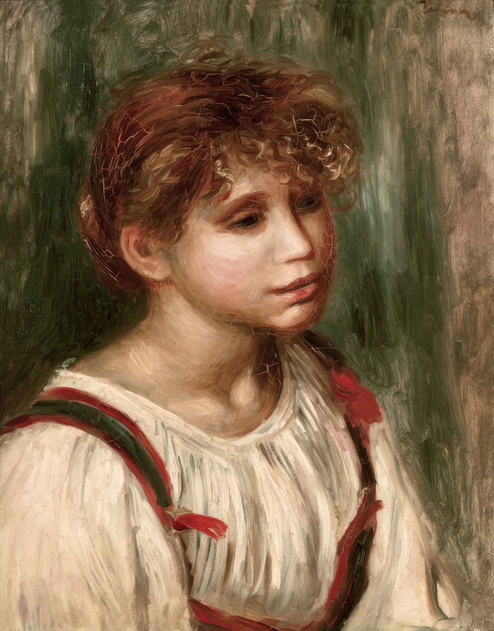 Młody Breton. autorstwa Pierre Auguste Renoir