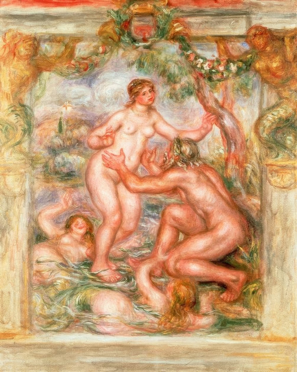 Saona w kierunku Rodanu autorstwa Pierre Auguste Renoir