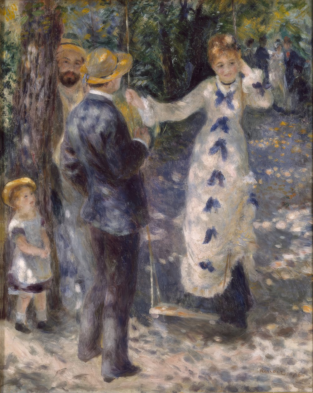 Huśtawka autorstwa Pierre Auguste Renoir