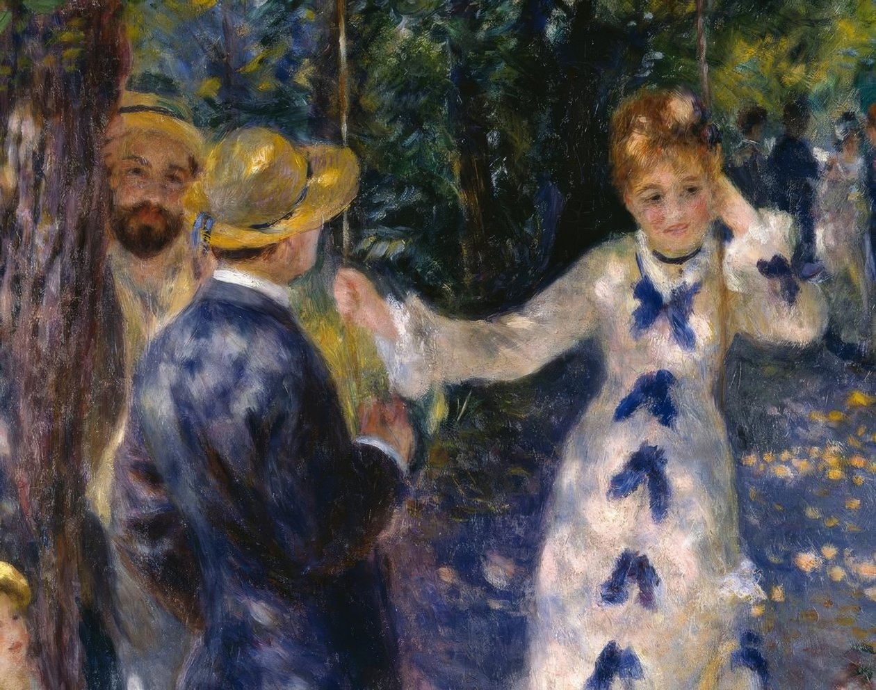 Huśtawka autorstwa Pierre Auguste Renoir